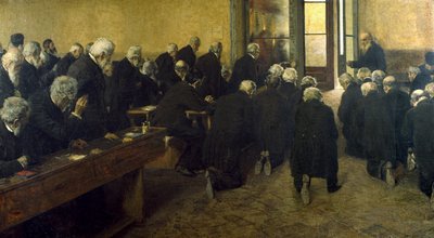 The Viaticum by Angelo Morbelli